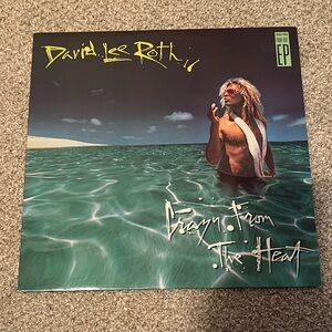 David Lee Roth “Crazy From the Heat” 1985 Vinyl Record